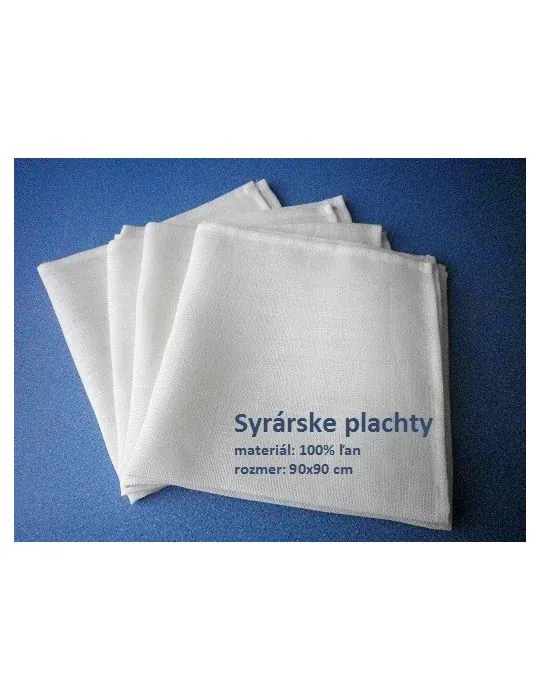 Syrarska plachta lanova 90x90