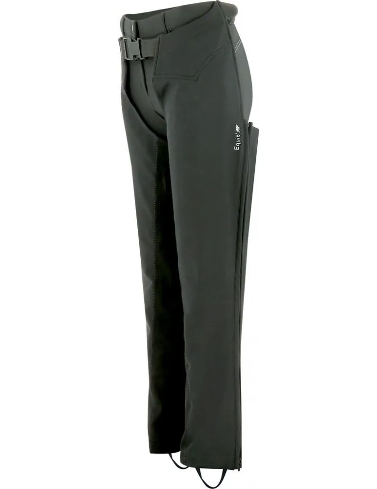 Chapsy softshellove čierne dlhé