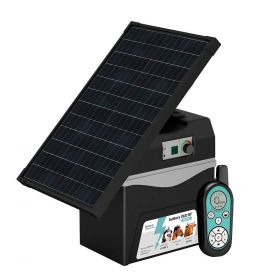 Bateriový RF zdroj fencee battery DUO RF BDX10 s ovladačom + solární panel 30 W + držiak + batéria 2