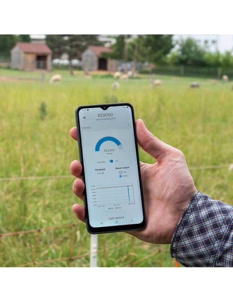 Sada solárneho LTE elektrického ohradníka 5 J,...