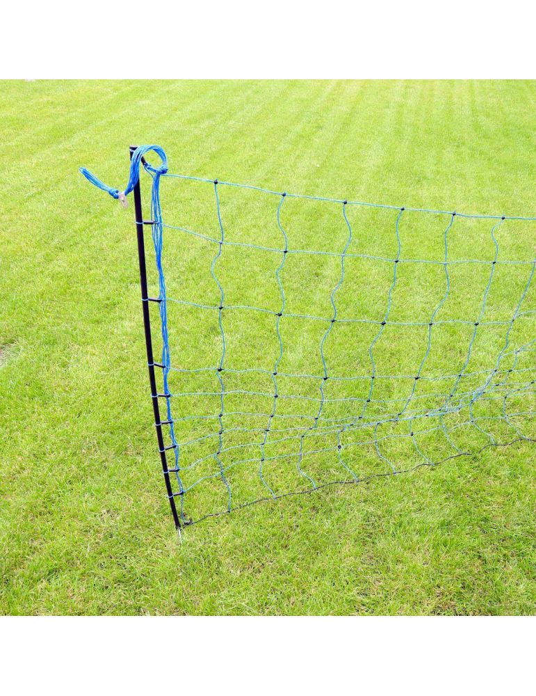 Sada pre elektrický ohradník s modrou sieťou...