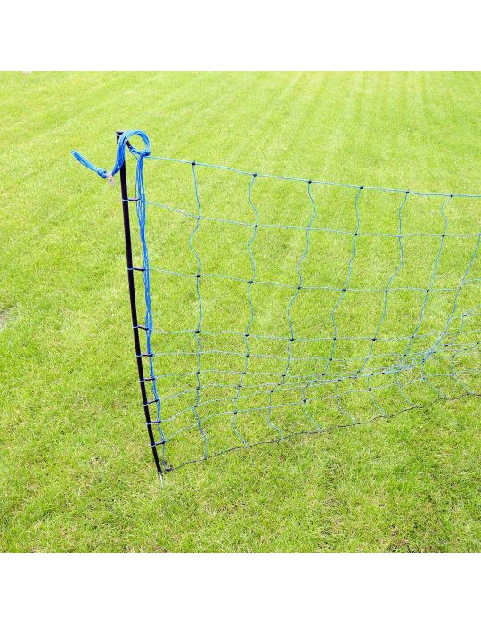 Sada pre elektrický ohradník s modrou sieťou...