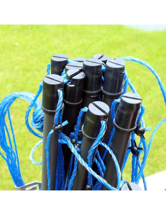 Sada pre elektrický ohradník s modrou sieťou...