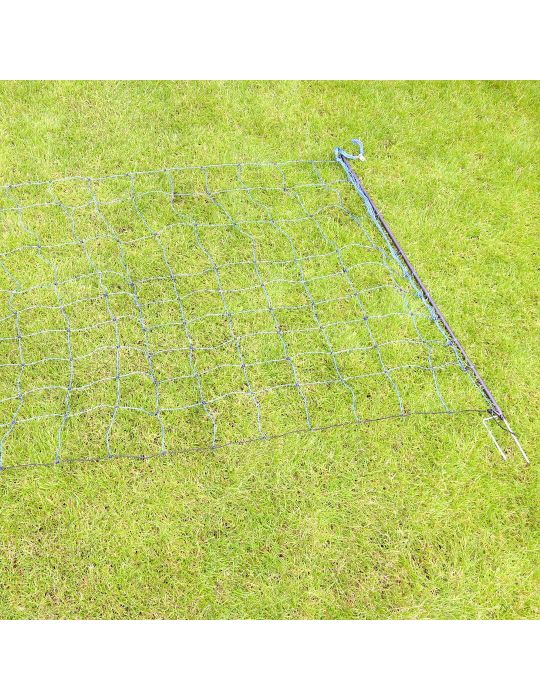 Sada pre elektrický ohradník s modrou sieťou...