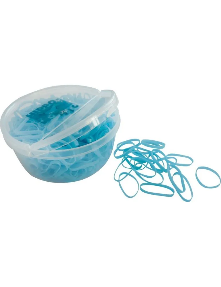 Gumicky do hrivy silikon mix farieb 50g