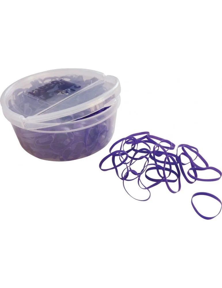 Gumicky do hrivy silikon mix farieb 50g