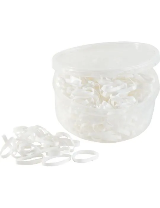 Gumicky do hrivy silikon mix farieb 30g