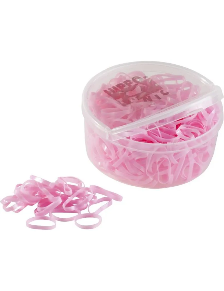 Gumicky do hrivy silikon mix farieb 30g