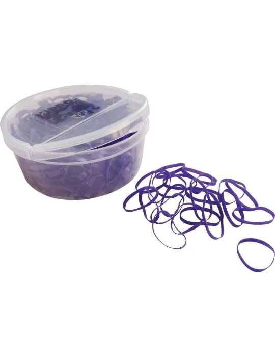 Gumicky do hrivy silikon mix farieb 30g