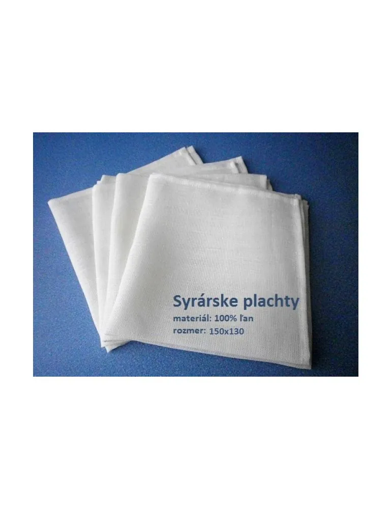 Syrarska plachta lanova 130x150