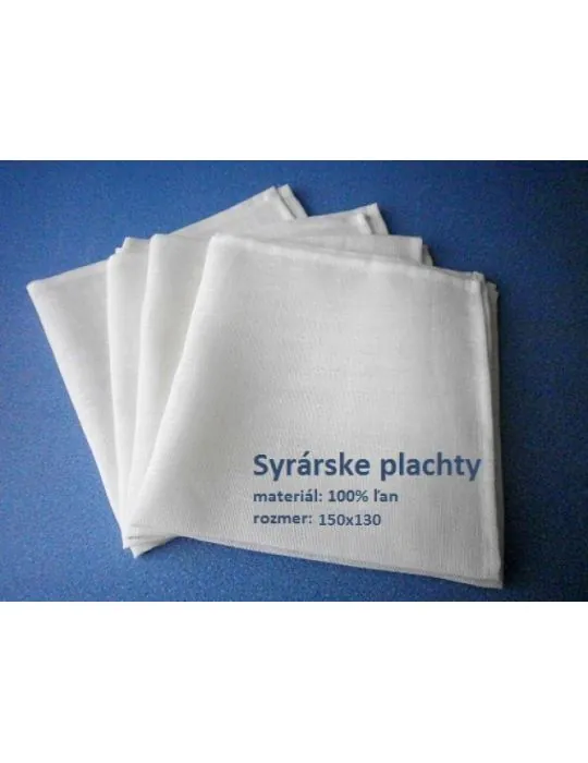 Syrarska plachta lanova 130x150
