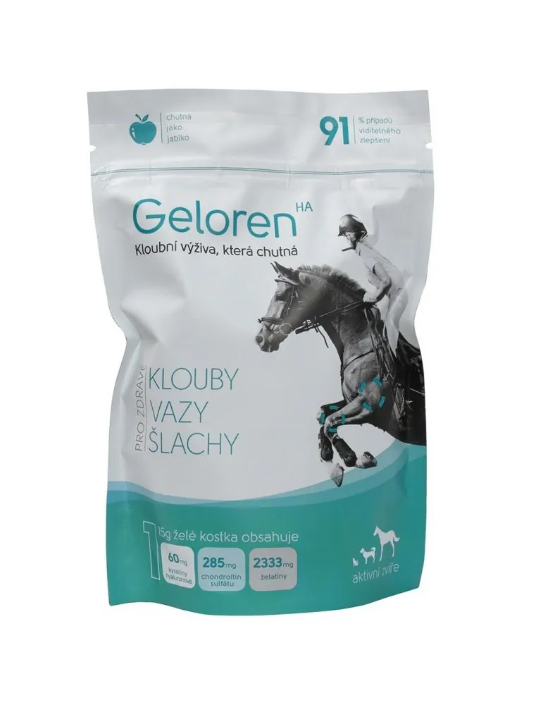GELOREN na kĺby jablková príchuť 60ks