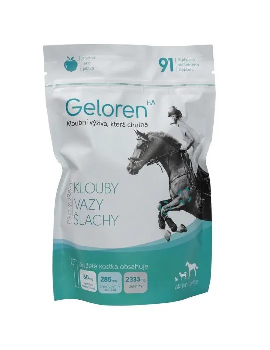 GELOREN na kĺby jablková príchuť 60ks