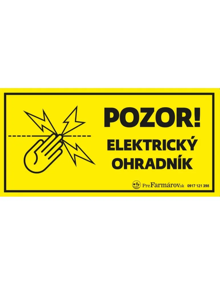 Výstražná tabuľka