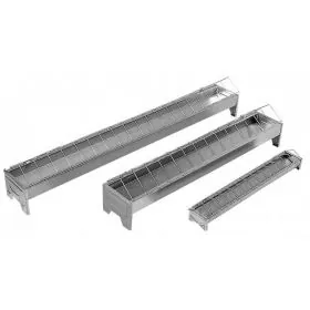 Krmny žlab pre kuriatka 30cm pozink