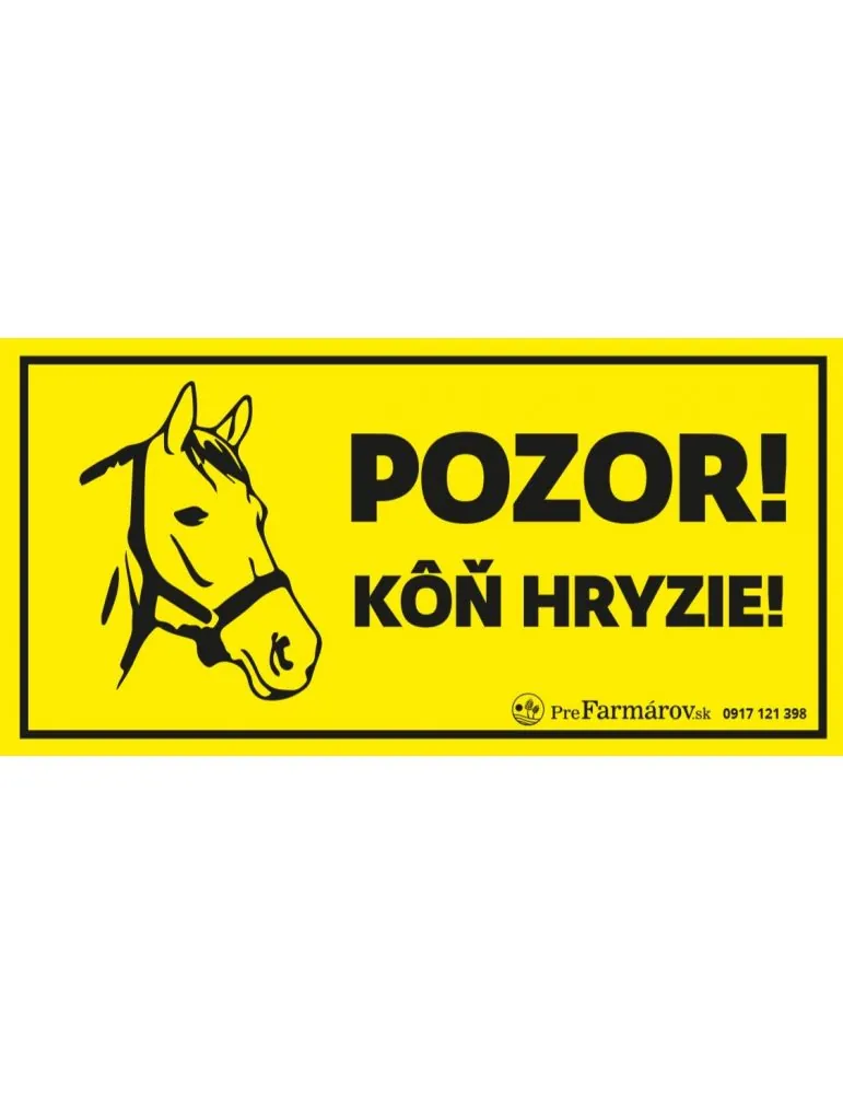 Výstražná tabuľka