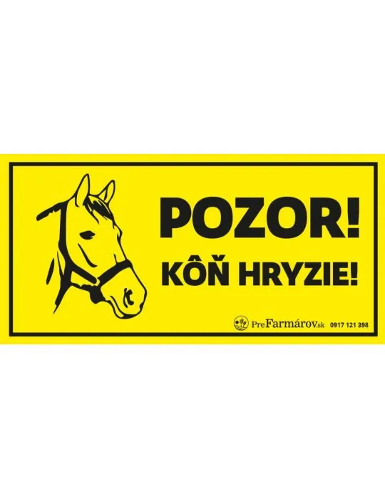 Výstražná tabuľka