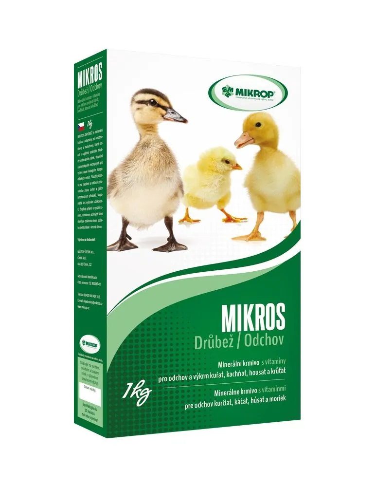 Mikros odchov hydiny 1kg