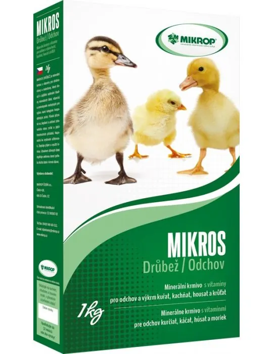 Mikros odchov hydiny 1kg