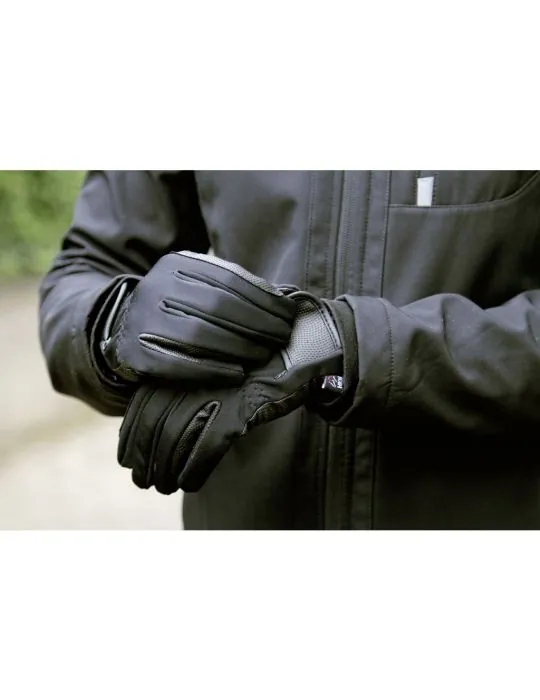 Rukavice zimné Softshell HKM