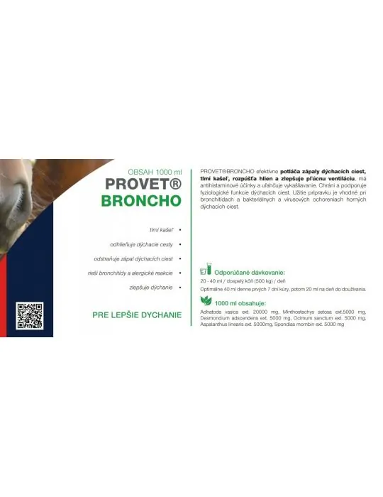 PROVET Broncho 1000ml