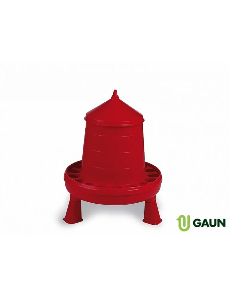 GAUN Krmítko pre hydinu 4kg na nožičkách