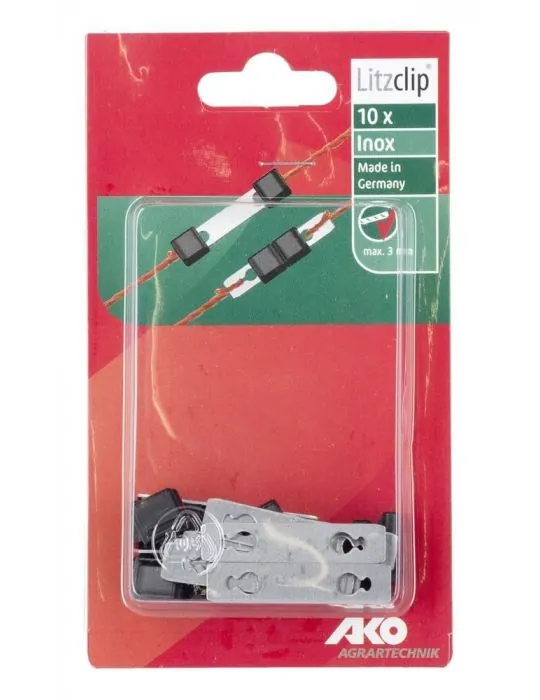 Spojka AKO Litzclip do 3mm 10ks