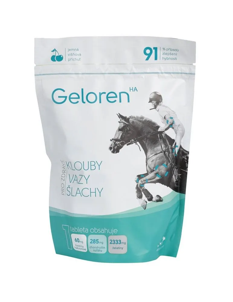GELOREN na kĺby višňová príchuť 60ks