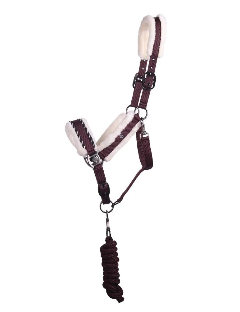 Ohlávka+vodítko Diamond set QHP