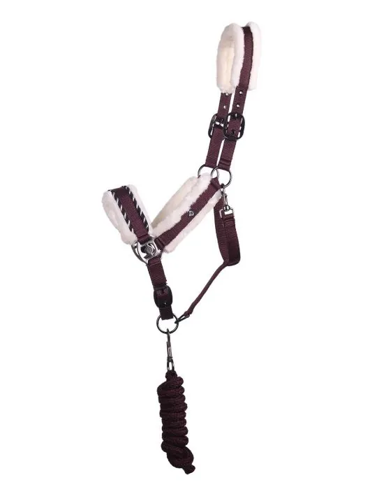 Ohlávka+vodítko Diamond set QHP