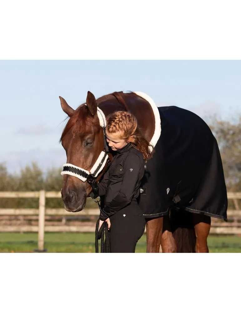 Ohlávka+vodítko Diamond set QHP