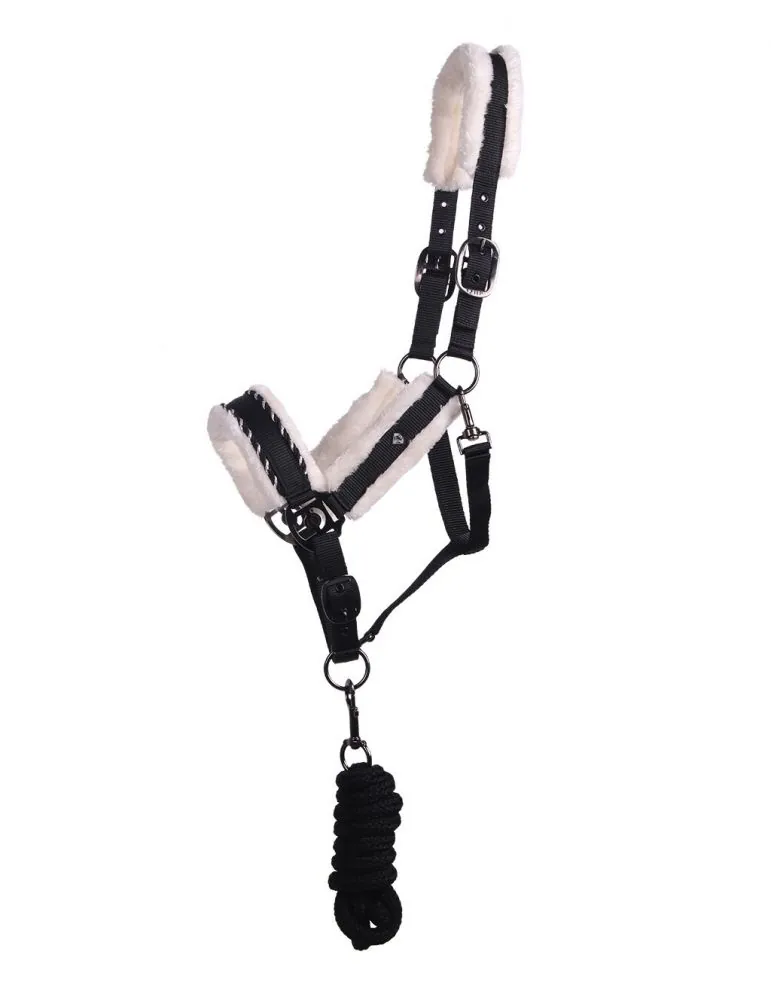 Ohlávka+vodítko Diamond set QHP