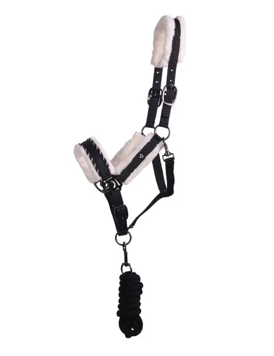 Ohlávka+vodítko Diamond set QHP