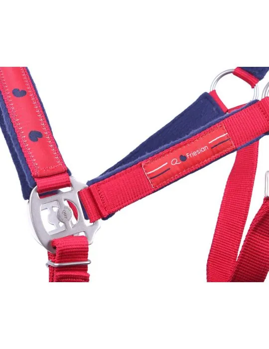 Ohlávka+vodítko Q Friesian set QHP