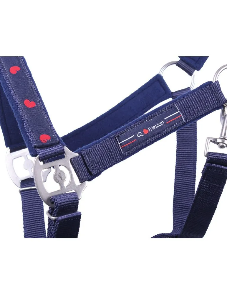 Ohlávka+vodítko Q Friesian set QHP