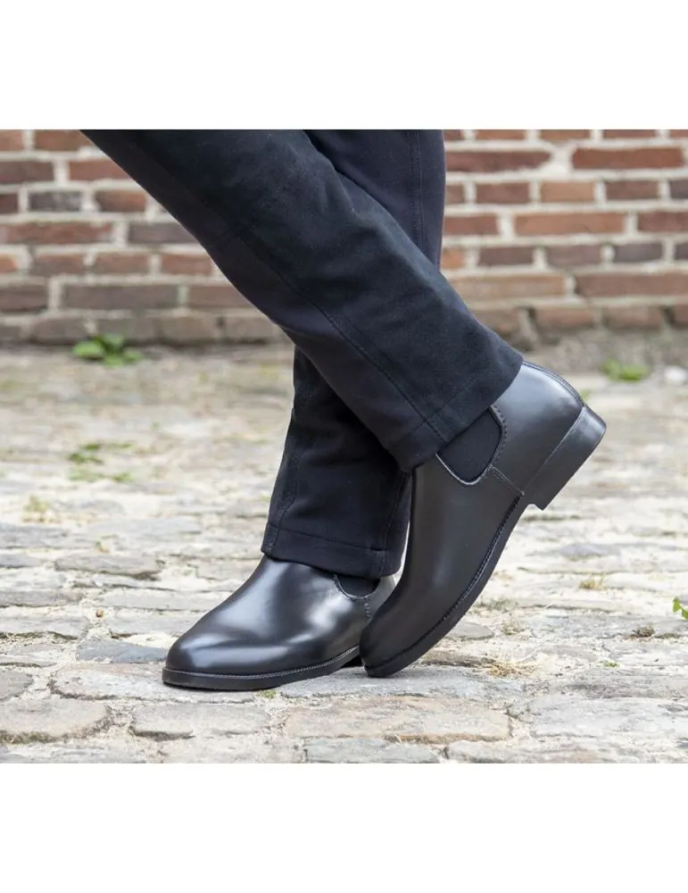 Jazdecké topánky umelá koža HKM