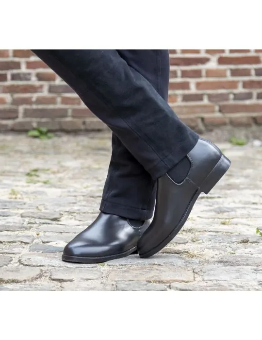 Jazdecké topánky umelá koža HKM