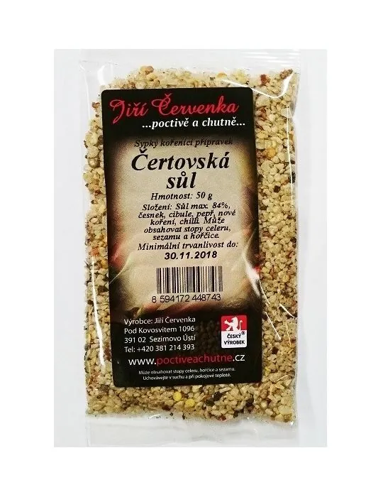 Čertovská soľ 50g