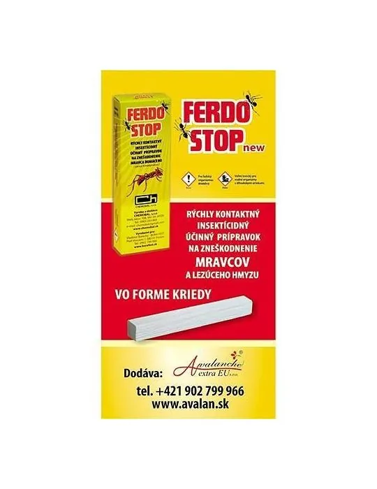 Krieda proti mravcom FerdoStop