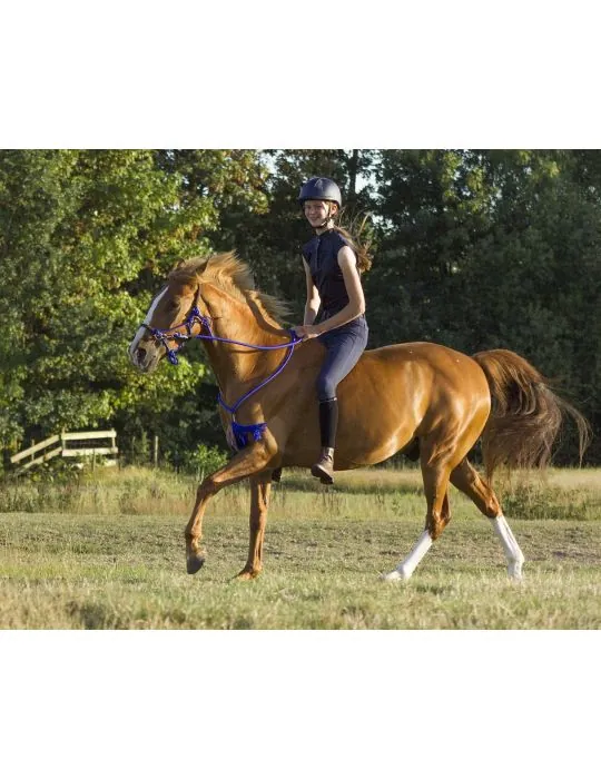 Povrazová ohlávka, oťaže, nákrčník QHP Liberty