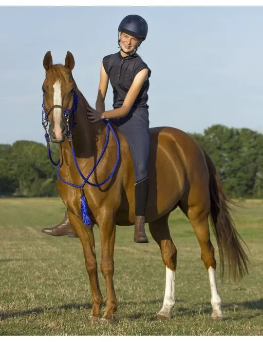 Povrazová ohlávka, oťaže, nákrčník QHP Liberty