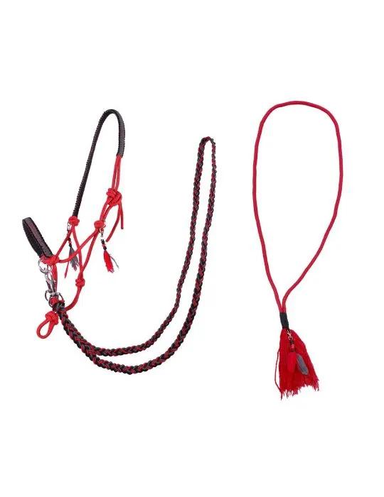 Povrazová ohlávka, oťaže, nákrčník QHP Liberty