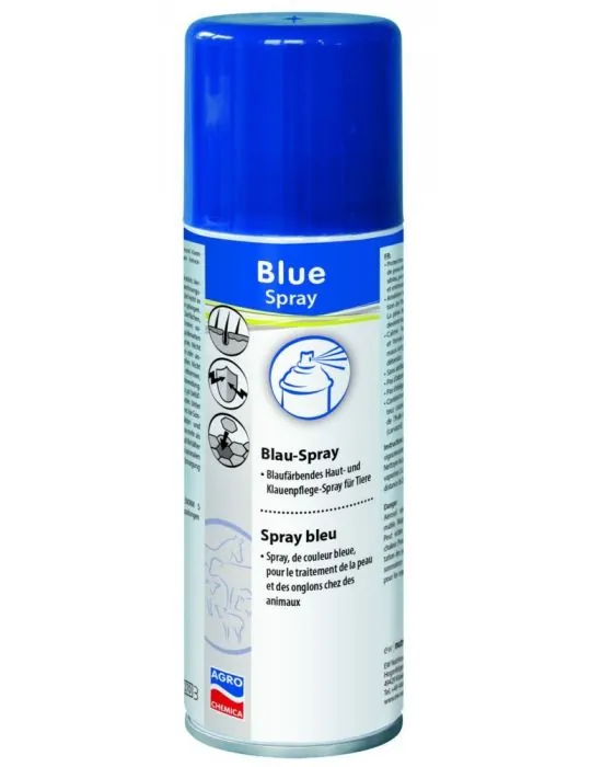 Blue sprej modrý sprej dezinfekčný 200ml