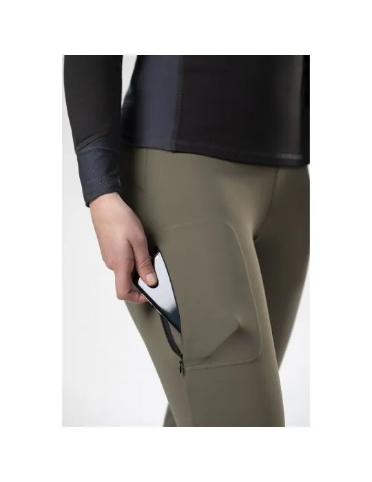 Jezdecké legíny Young Style silikon koleno