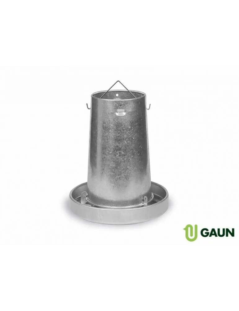Krmítko kovové 10kg Gaun 11110