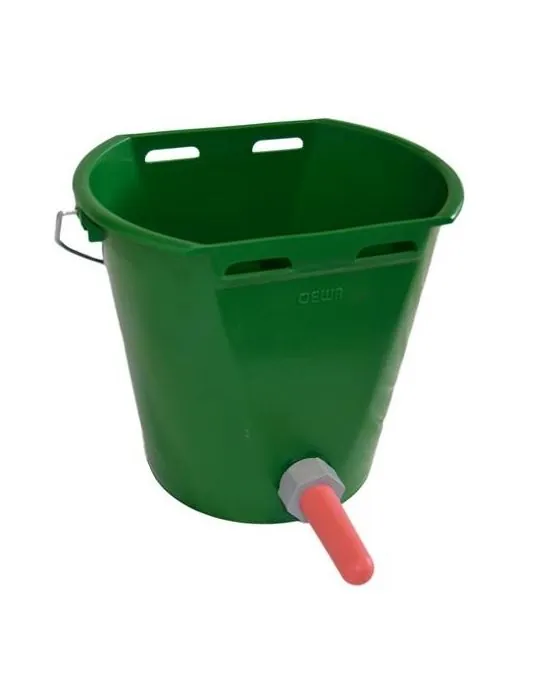 Napájací kýbel pre teľatá s cumlom