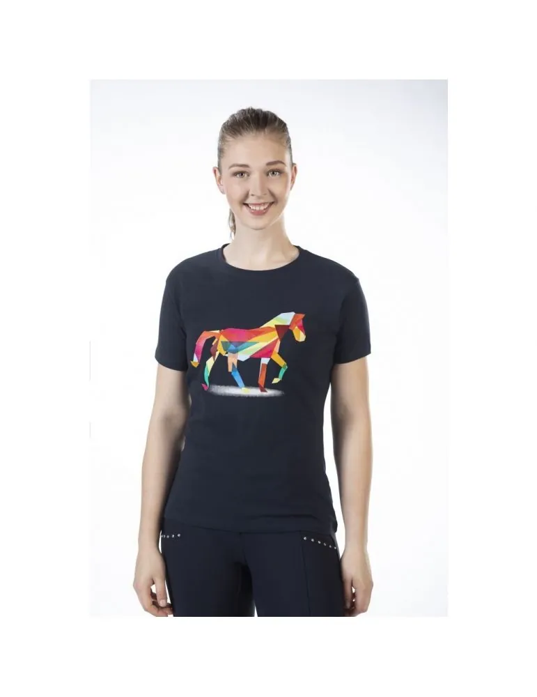Tričko s krátkym rukávom HKM Colorful Horse