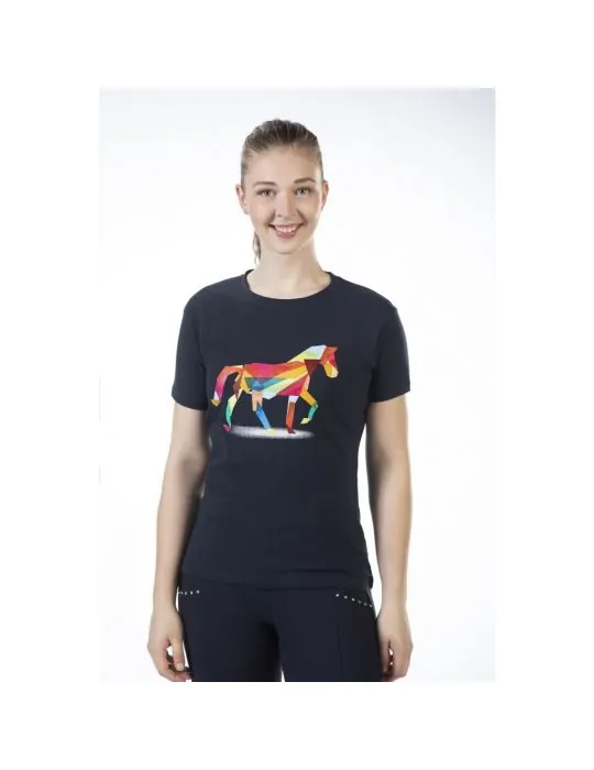 Tričko s krátkym rukávom HKM Colorful Horse