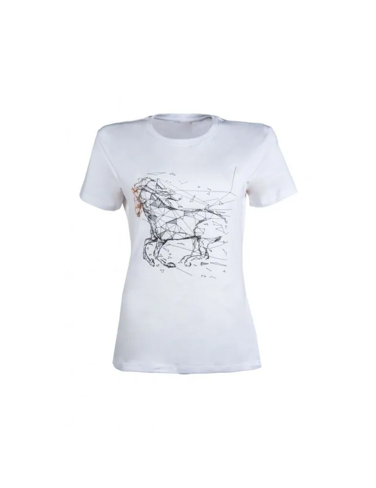 Tričko s krátkym rukávom HKM Geometrical Horse