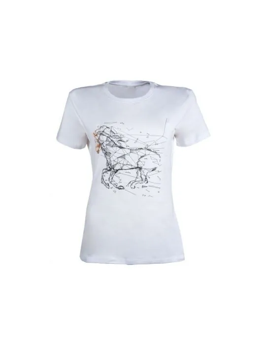 Tričko s krátkym rukávom HKM Geometrical Horse